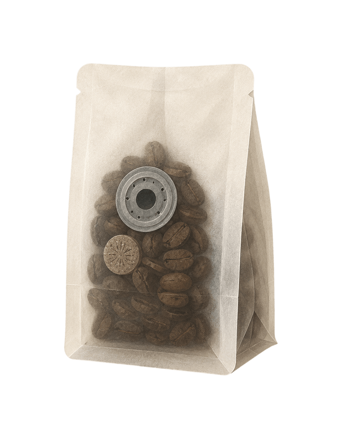 One bag a day.