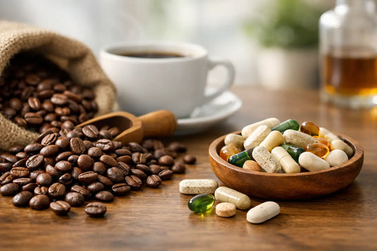 How to Combine Coffee Beans and Functional Tablets